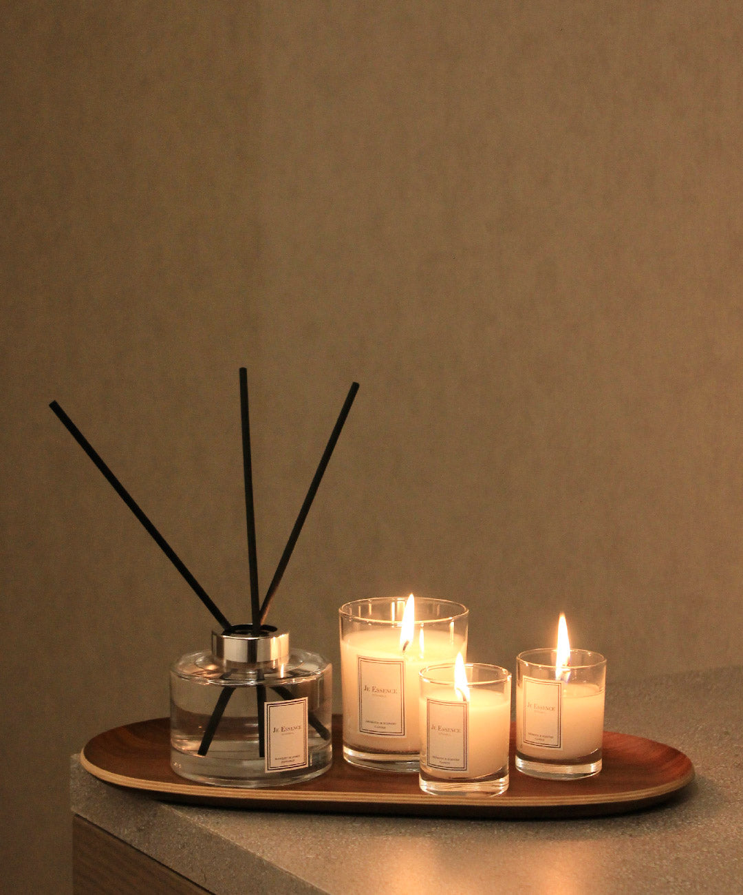 3 Mum & 150 mL Oda Kokusu (Elegant)
